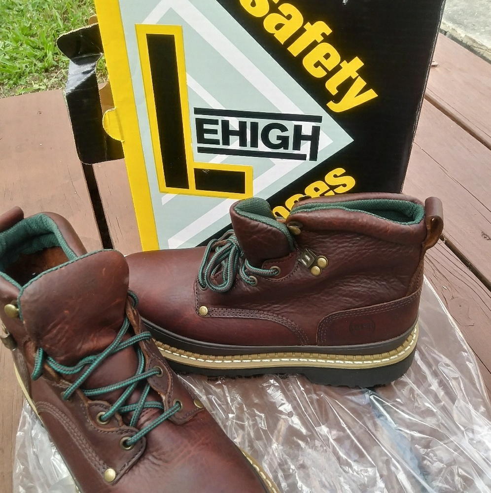 Lehigh Safety Steel Toe Boots